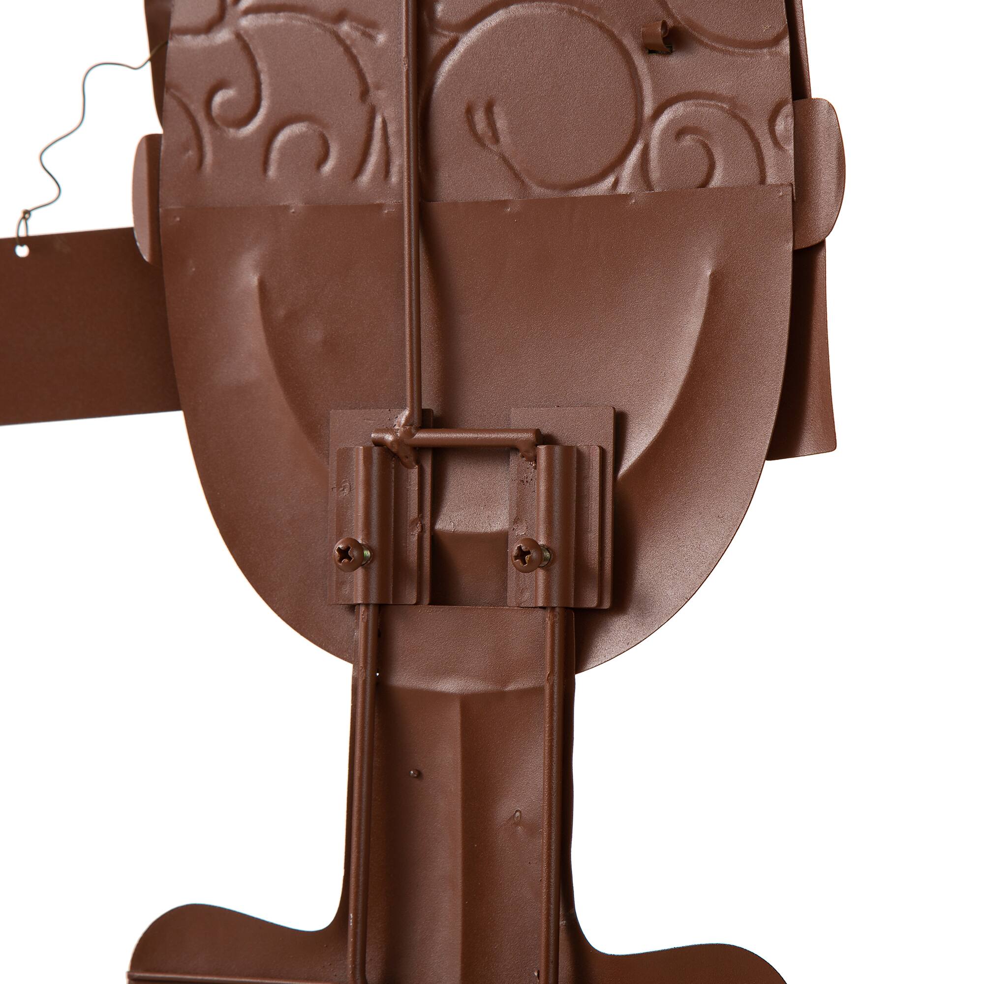 Glitzhome® 3.5ft. Metal Penguin Yard Stake